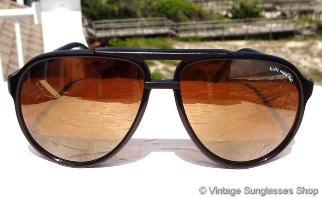 Bolle Irex 100 Mirrored Nylon Aviator Sunglasses